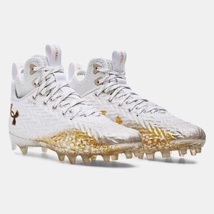 new womens 8 9.5 UNDER ARMOUR SPOTLIGHT CLONE 3.0 MC FOOTBALL CLEATS 3026343-100